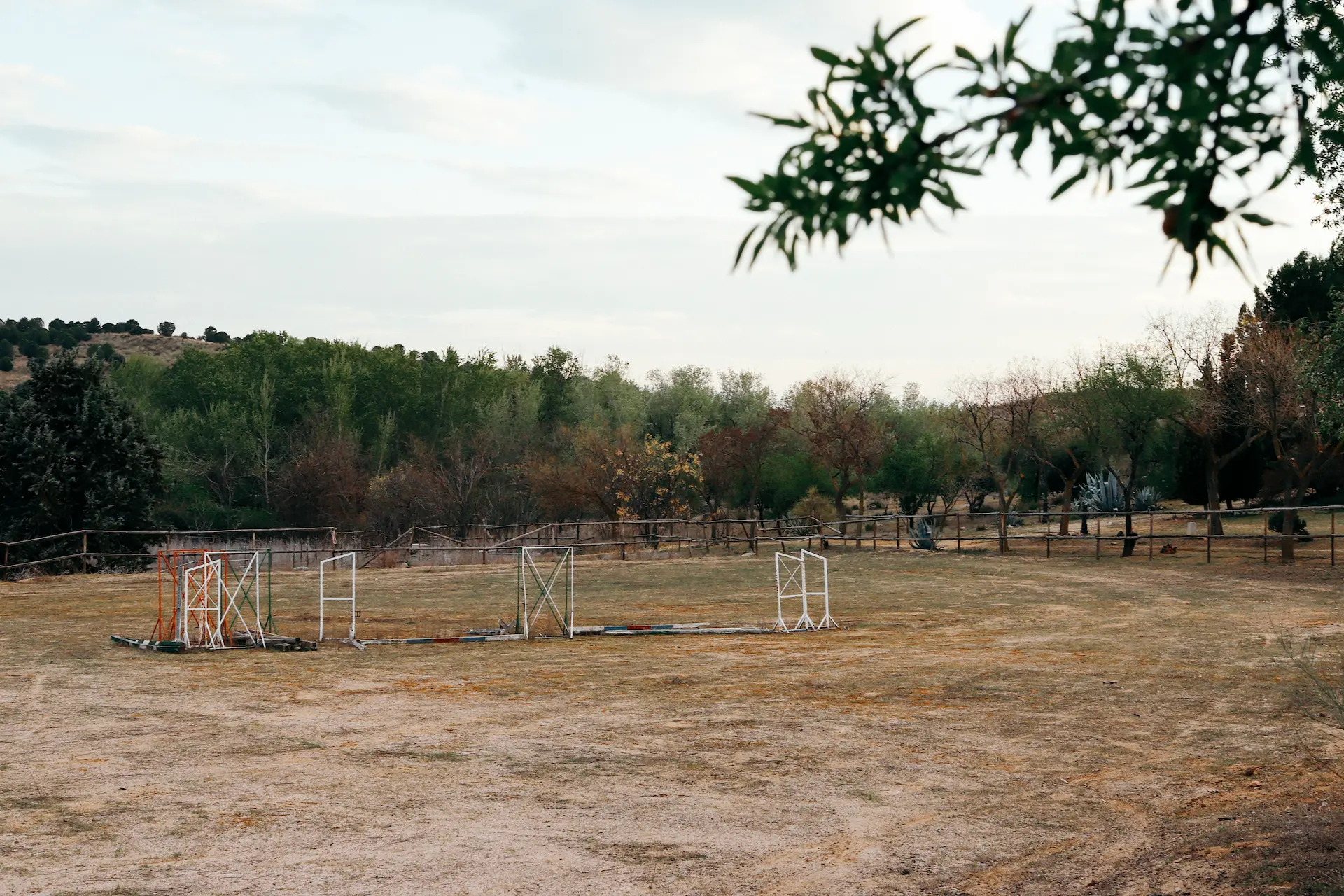 Entorno del pueblo de Argés, junto al complejo rural Terra Aura