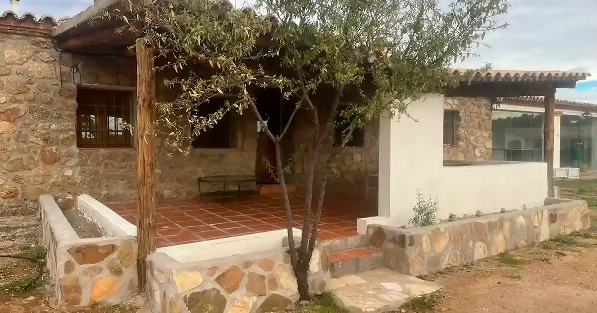 Exterior del alojamiento rural Terra Aura cerca de Toledo